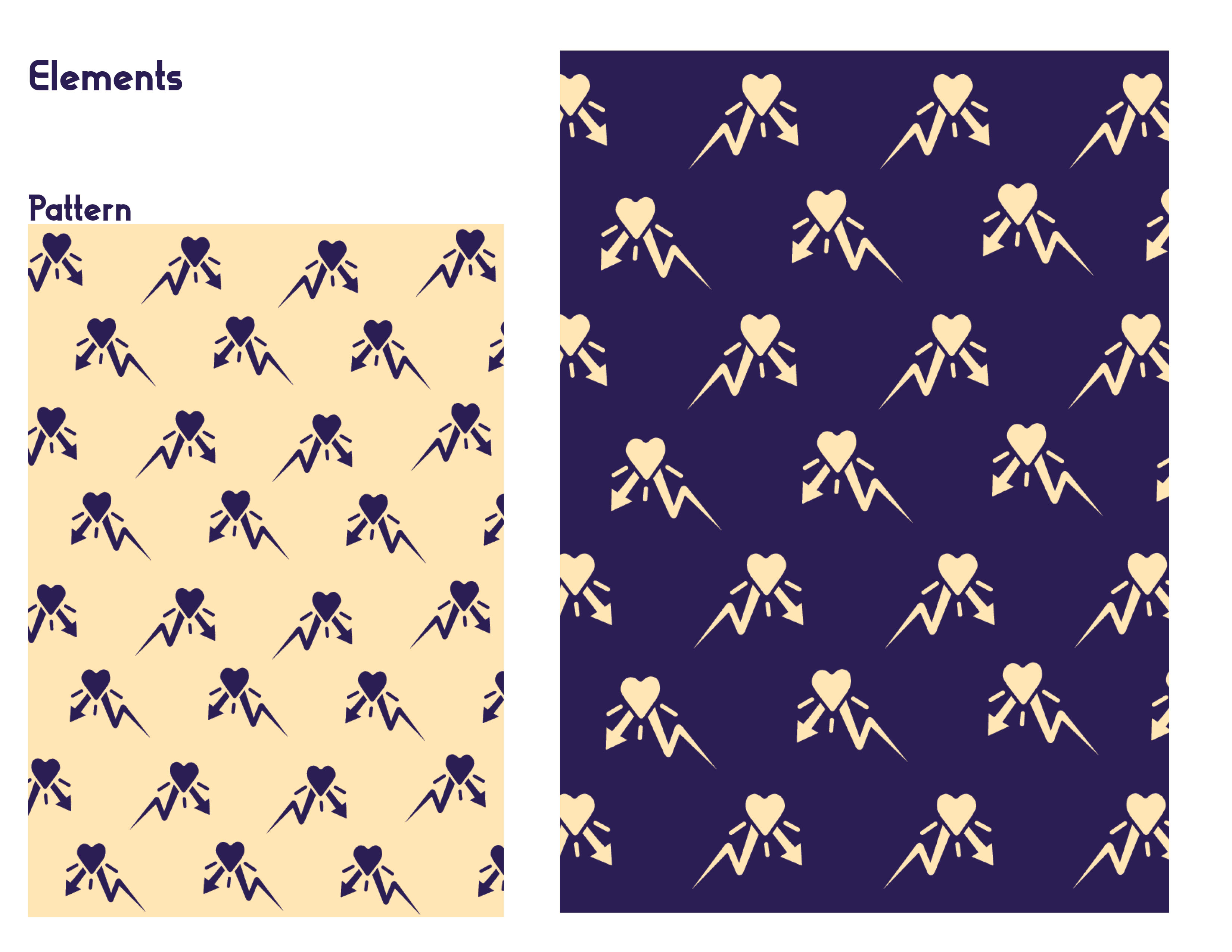 Parents over profit illustrative background patterns